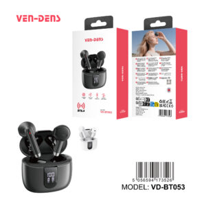 Vendez True Wireless Stereo Earphones Bluetooth 5.4